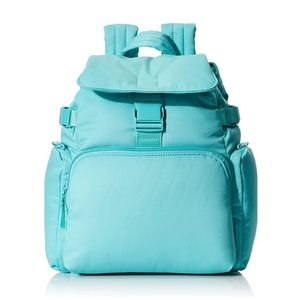 Vera Bradley Recycled Cotton Utility Backpack, Turquoise Sky